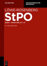 Cover von Einleitung; §§ 1-47