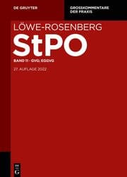 Cover von GVG; EGGVG