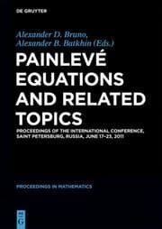 Cover von Painlevé Equations and Related Topics