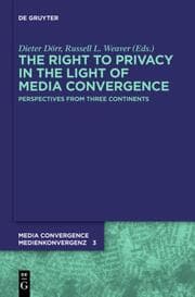 Cover von The Right to Privacy in the Light of Media Convergence