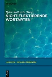 Cover von Nicht-flektierende Wortarten