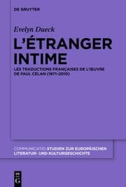 Cover von Létranger intime