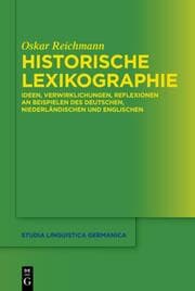 Cover von Historische Lexikographie