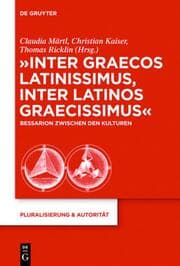 Cover von Inter graecos latinissimus, inter latinos graecissimus