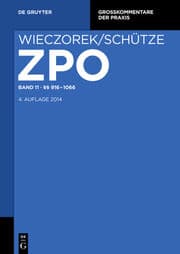 Cover von §§ 916-1066