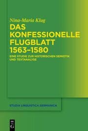 Cover von Das konfessionelle Flugblatt 1563-1580
