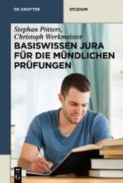 Cover von Basiswissen Jura für die mündlichen Prüfungen