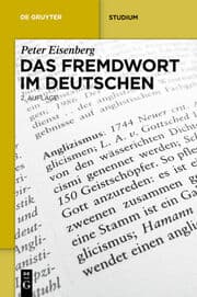 Cover von Das Fremdwort im Deutschen