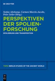 Cover von Perspektiven der Spolienforschung
