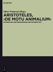 Cover von Aristoteles,'De motu animalium'