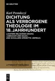 Cover von Dichtung als verborgene Theologie im 18. Jahrhundert