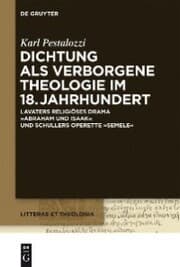 Cover von Dichtung als verborgene Theologie im 18. Jahrhundert