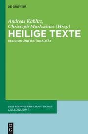 Cover von Heilige Texte