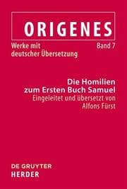 Cover von Die Homilien zum Ersten Buch Samuel