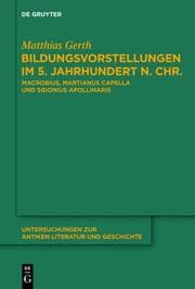Cover von Bildungsvorstellungen im 5. Jahrhundert n. Chr.