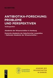 Cover von Antibiotika-Forschung: Probleme und Perspektiven