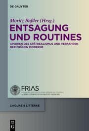 Cover von Entsagung und Routines