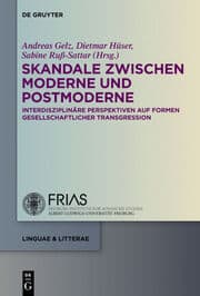 Cover von Skandale zwischen Moderne und Postmoderne