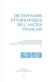 Cover von Dictionnaire étymologique de lancien français (DEAF). Buchstabe F. Fasc 2