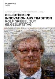 Cover von Bayerische Staatsbibliothek: Festschrift zum 65.Geburtstag von Rolf Griebel