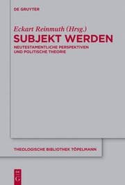 Cover von Subjekt werden