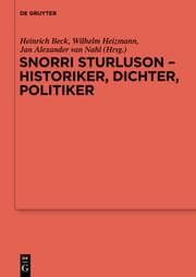 Cover von Snorri Sturluson - Historiker, Dichter, Politiker