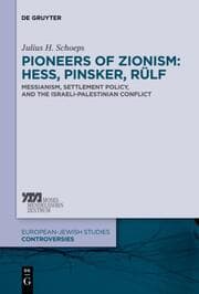 Cover von Pioneers of Zionism: Hess, Pinsker, Rülf