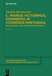 Cover von C. Marius Victorinus, Commenta in Ciceronis Rhetorica