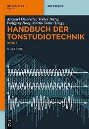 Cover von Handbuch der Tonstudiotechnik