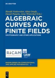 Cover von Algebraic Curves and Finite Field