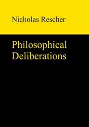 Cover von Philosophical Deliberations