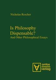 Cover von Is Philosophy Dispensable?