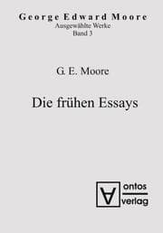 Cover von Die frühen Essays