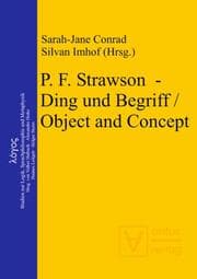 Cover von P.F.Strawson - Ding und Begriff / Object and Concept