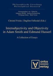 Cover von Intersubjectivity and Objectivity in Adam Smith and Edmund Husserl