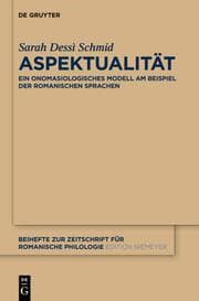 Cover von Aspektualität