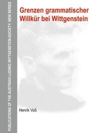 Cover von Grenzen grammatischer Willkür bei Wittgenstein