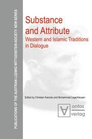 Cover von Substance and Attribute