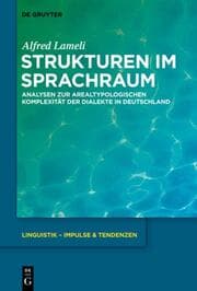 Cover von Strukturen im Sprachraum