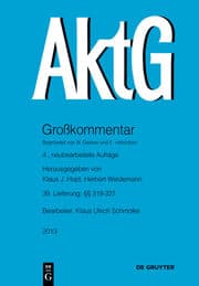 Cover von §§ 319-327