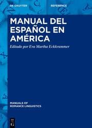 Cover von Manual del español en América
