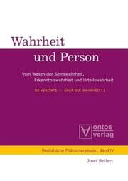 Cover von De Veritate - Über die Wahrheit