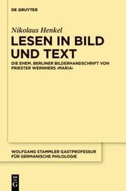 Cover von Lesen in Bild und Text