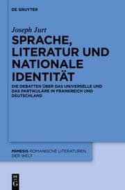 Cover von Sprache, Literatur und nationale Identität