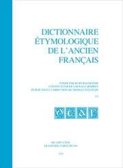 Cover von Dictionnaire étymologique de lancien français (DEAF). Buchstabe F. Fasc 3