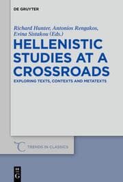 Cover von Hellenistic Studies at Crossroads