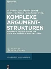 Cover von Komplexe Argumentstrukturen