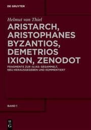 Cover von Aristarch, Aristophanes Byzantios, Demetrios Ixion, Zenodot