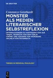 Cover von Monster als Medien literarischer Selbstreflexion