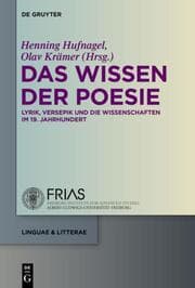 Cover von Das Wissen der Poesie